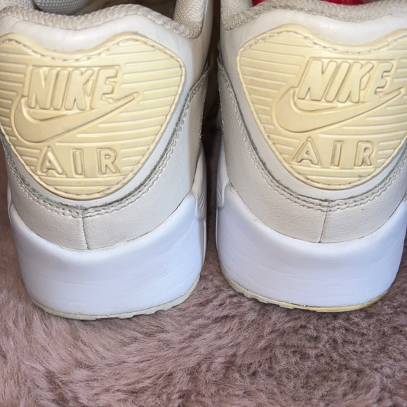 Nike Airmax big kids 6Y off white champagne gold Nike Air Max sneakers shoes​​ - Picture 4 of 6